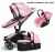Import Baby StrollerNewest Popular 360 Degree 3-1 Baby Pram from China