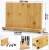 Import Bamboo Wood Magnetic Knife Block ,  Pots and Tools Holders Magnetic Bamboo Kitchen Knife Holder from China