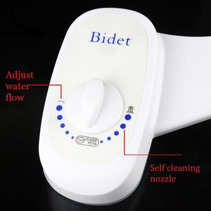 Bathroom Mechanical Manual Cold Water Toilet Bidet Attachment Non Electric Smart Bidet Toilet