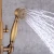 Import Bathroom rain shower faucet set luxury brass faucet shower set from China