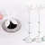 Import Bathroom Use flower design pp drain hair catcher from China
