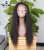 Import Beauty girl wholesale factory price elastic band yaki human hair full lace kinky straight wig from China