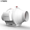 Best hvac Axial Ventilation Exhaust Plastic Small 100mm AC Silent 4" inch Electric 220v inline duct fan