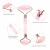 Import Best price HanHe handheld rose quartz jade roller gua sha beauty facial massage rose jade roller for face with box from China