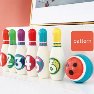 Best Price Soft PU Bowling Ball Play Set with Bowling Pin and balls Sports Toys for Children Indoor Outdoor