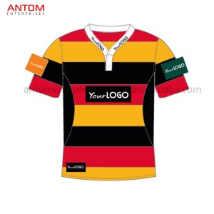 Best quality rugby jersey / New Sublimated rugby uniform / Customized rugby team shirt
