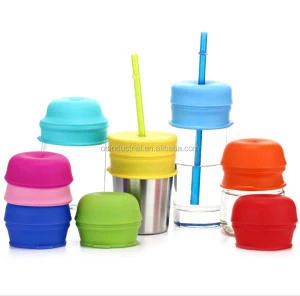 Best seller  BPA free 100 food grade baby silicone stretch sippy cup lids