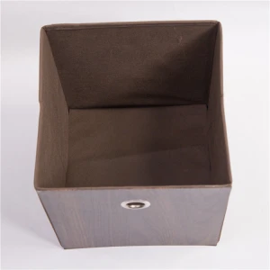 Best Selling Products Office Box Wood Grain Storage Boxes &Bins