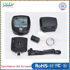 Bicycle Computer Multi-Functions Waterproof Cycling Odometer Speedometer With LCD Display Bike Wire Computers