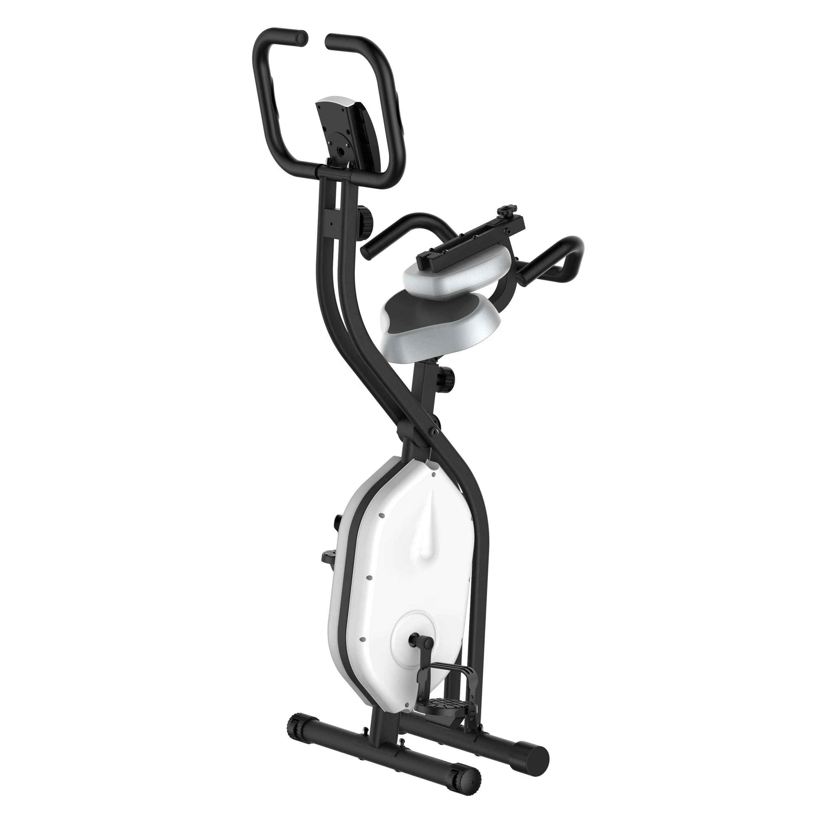 BKX-280M-04   High Quality Home Gym Sports Equipment Foldable Magnetic Exercise x-Bike with Back Seat