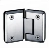 Black stainless steel 135 degree pivot hinge for shower door