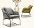 Import (BLAIR) Single new modern living room fabric sofa set design chair from China