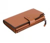 Blocking Large Capacity Luxury Genuine Leather Case Clutch Wallet Card Holder Organizer Ladies Purse
