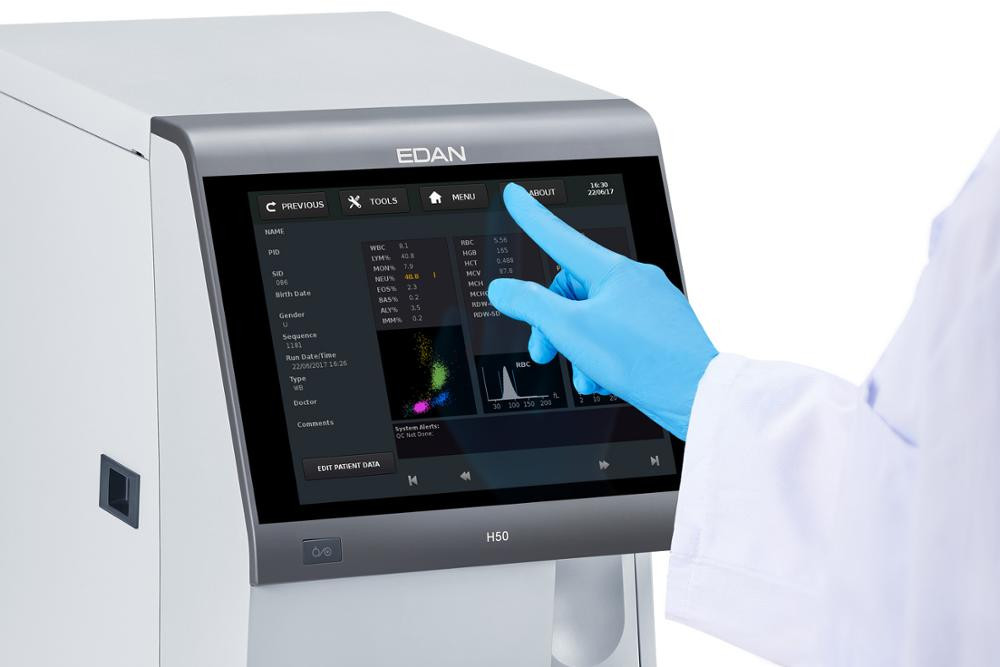 Buy Blood Test Machine Fully Automated 5-part Hematology Analyzer Edan ...