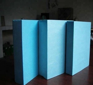 Blue color XPS thermal insulation foam board for buildings