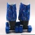 Import Blue suede multi-colorful words cheap roller skate sport girl skating shoes from China