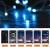 Import Bluetooth App Controlled 100 LED USB Fairy Light Multi Color Changing 33FT RGB LED String Light with 20-Key Remote Control from China