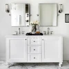 Boma White Vanity Classic Bathroom Furniture With Double Sink BMC-M0460