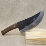 Bone cutting knife stainless steel wood handle Chinese kitchen knife chef meat Chinese kitchen knife