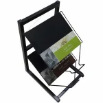 Book shelf metal newspaper display rack magazine stand  WYH-19011079