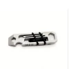 Bottle Opener Multi-Function Tools Wrench Portable Multitool 6 in 1 EDC Gadget Outdoor Equipment Camping Keychain Supplies