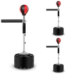 Boxing Reflex Ball Speed Standing Boxing Ball Boxing Punching Bags for Kids Adult Freestanding Puncher Bags for Children Bounce