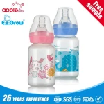BPA Free different colors non-toxic different capacity feeding-bottle