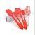 Import BPA Free Silicone Kitchen Utensil Set of 5 Piece , Silicone Cooking Tools ,Silicone Kitchen Tools -Red from China