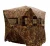 Import Brickhouse Ground Hunting Blind in xx Hub Style Pop Up Hunting camo tent from China