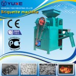 Briquetting machine for material fines in coal industry and metallurgy industry to press balls