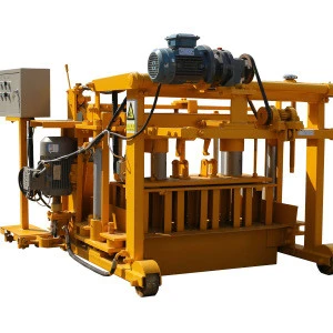 Building material machinery QT40-3A egg laying hollow block machine moving concrete block making machine