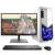 Import Bulk core system unit computer gaming desktop assembled oem i3 i5 i7 ODM Cheap price 22" high quality desktop computer pc from China