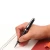 Business gift office high-end roller pens black metal ball point carbon fiber pen customized logo kugelschreiber