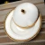 Import BYA series porcelain gold rim soup plate food safe ceramic tureen with covered from China