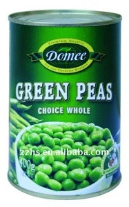 Canned Green Peas Fresh Beans