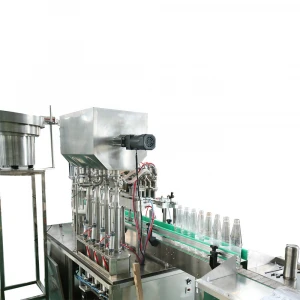 Canned Tomato Food Packaging Glass Bottle Filling Line with Labeling Machine