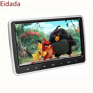 Car Multimedia System 10.1 inch Headrest Portable Dvd Monitor with USD HDMI Wireless Game Touch Button