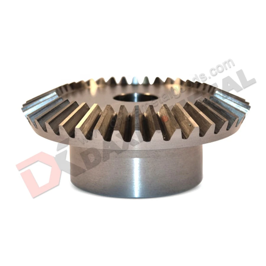 Carbon Steel Straight crown wheel and pinion bevel gear