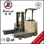 Carretilla elevadora electrica side walk four ways electric loader forklift