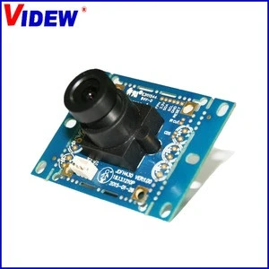 CCTV 3.6mm lens camera board with optional size