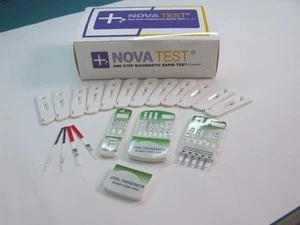 CE Approved Drug Tests: AMP BAR BZO COC MDMA MET MOR MTD OPI PCP TCA THC BUP