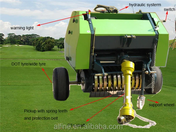 CE certificated easy operation mini roll baler