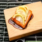 Cedar Pattern Wood Grain Calcium Silicate Board/ cedar BBQ Plank