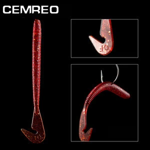 CEMREO Soft fishing lure Tail Worm 5cm in stock