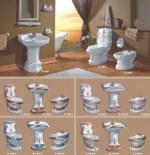 CF ceramics sanitary ware modern new bidet with Underground injection