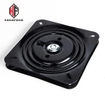 chair base hardware 360 degree memory return heavy duty swivel plate 10 inches barstool metal auto return swivel plate
