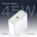 Chargeur Carger 45W Amazon Bestseller Fastest Wall USB Mobile Phone Accessories Fast PD Charger for iPhone Samsung Apple iPad