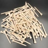 Cheap 42mm/54mm/70mm/83mm bamboo golf tee high quality golf wood tees
