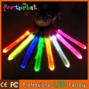 cheap colorful led polyester ties for man
