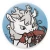 Cheap custom anime cute tin button emblem garment blank metal round star logo lapel pin clothing tinplate badge